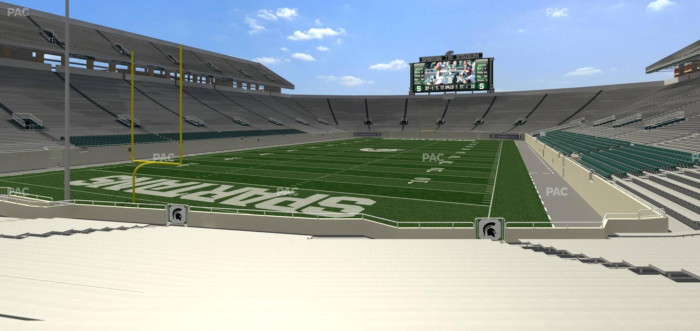 Seating view for Spartan Stadium (Michigan) Section 29