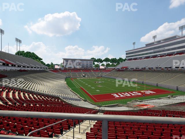 Seating view for Carter-Finley Stadium Section 225