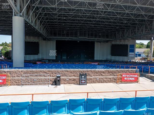 Seating view for PNC Music Pavilion Section Terrace 13