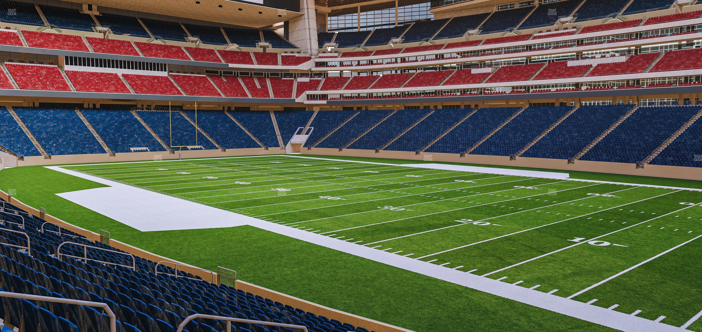 Seating view for NRG Stadium Section 102