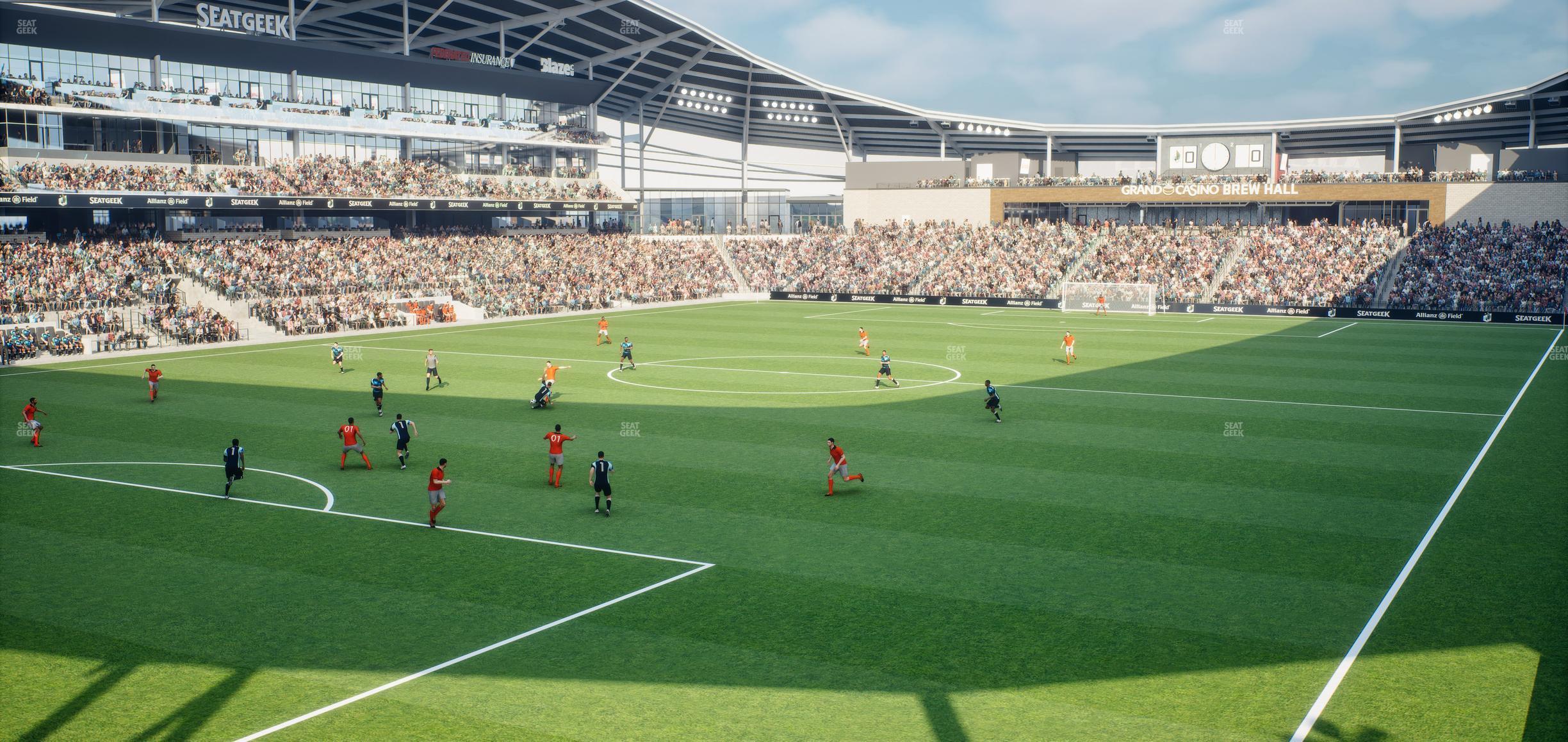 Seating view for Allianz Field Section 19