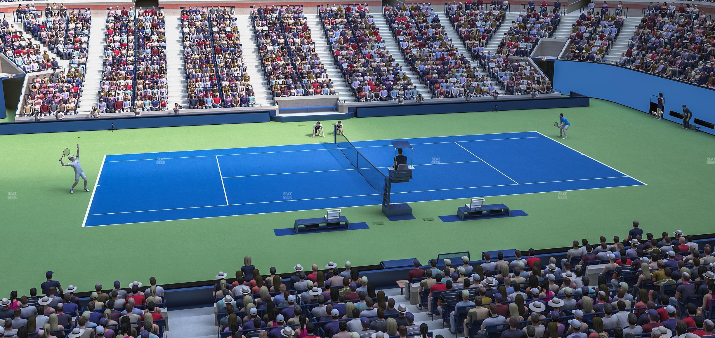 Seating view for Arthur Ashe Stadium Section Suite 235