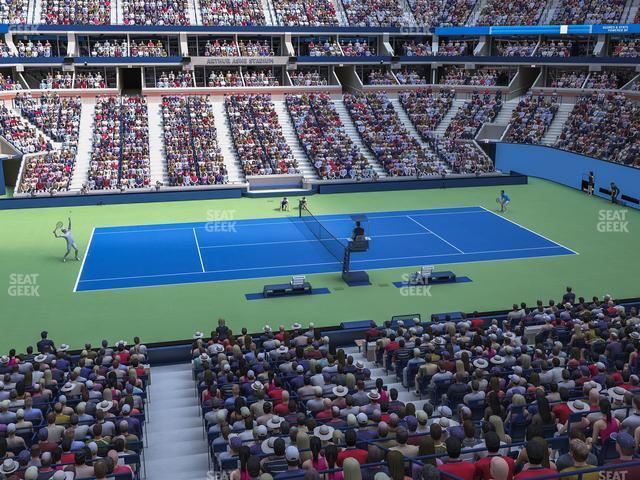 Seating view for Arthur Ashe Stadium Section Suite 235