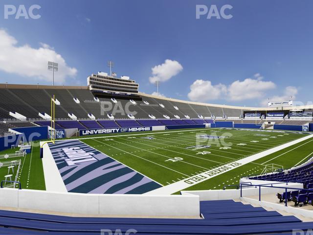 Seating view for Simmons Bank Liberty Stadium Section Box 124