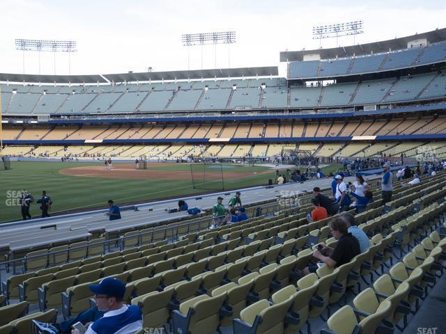 Seating view for Dodger Stadium Section 43 Fd