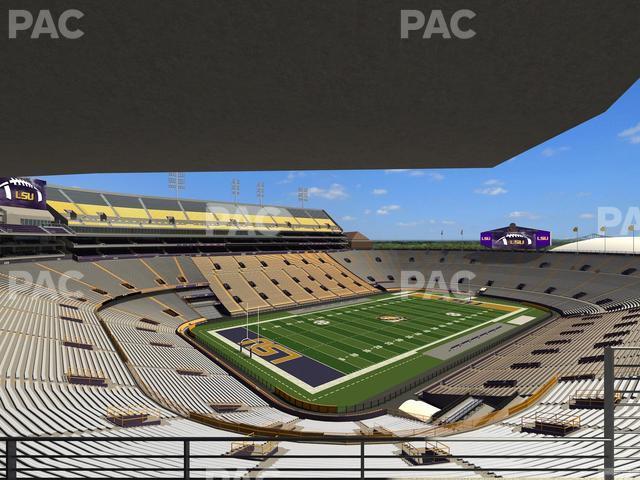 Seating view for Tiger Stadium Section Suite 236