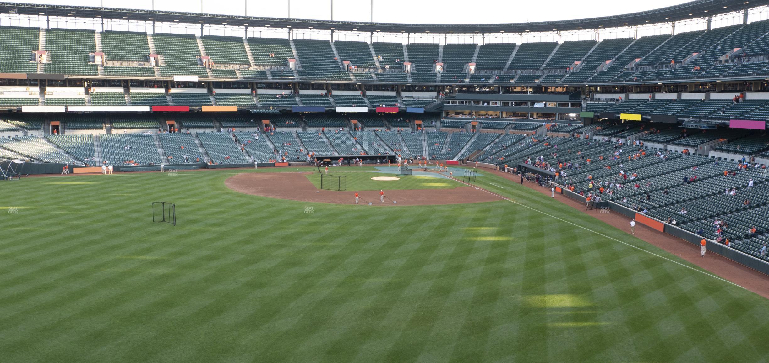 Seating view for Oriole Park at Camden Yards Section 288