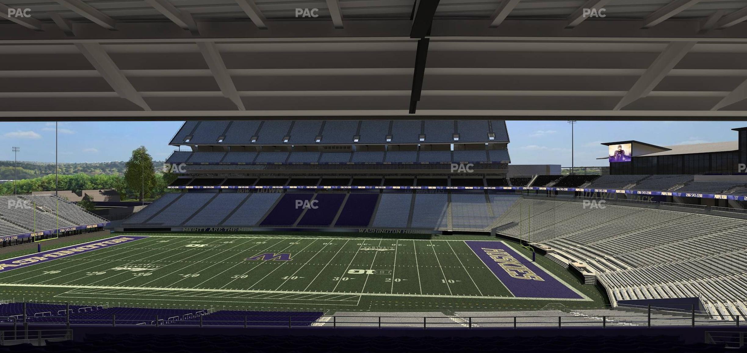 Seating view for Husky Stadium Section 227