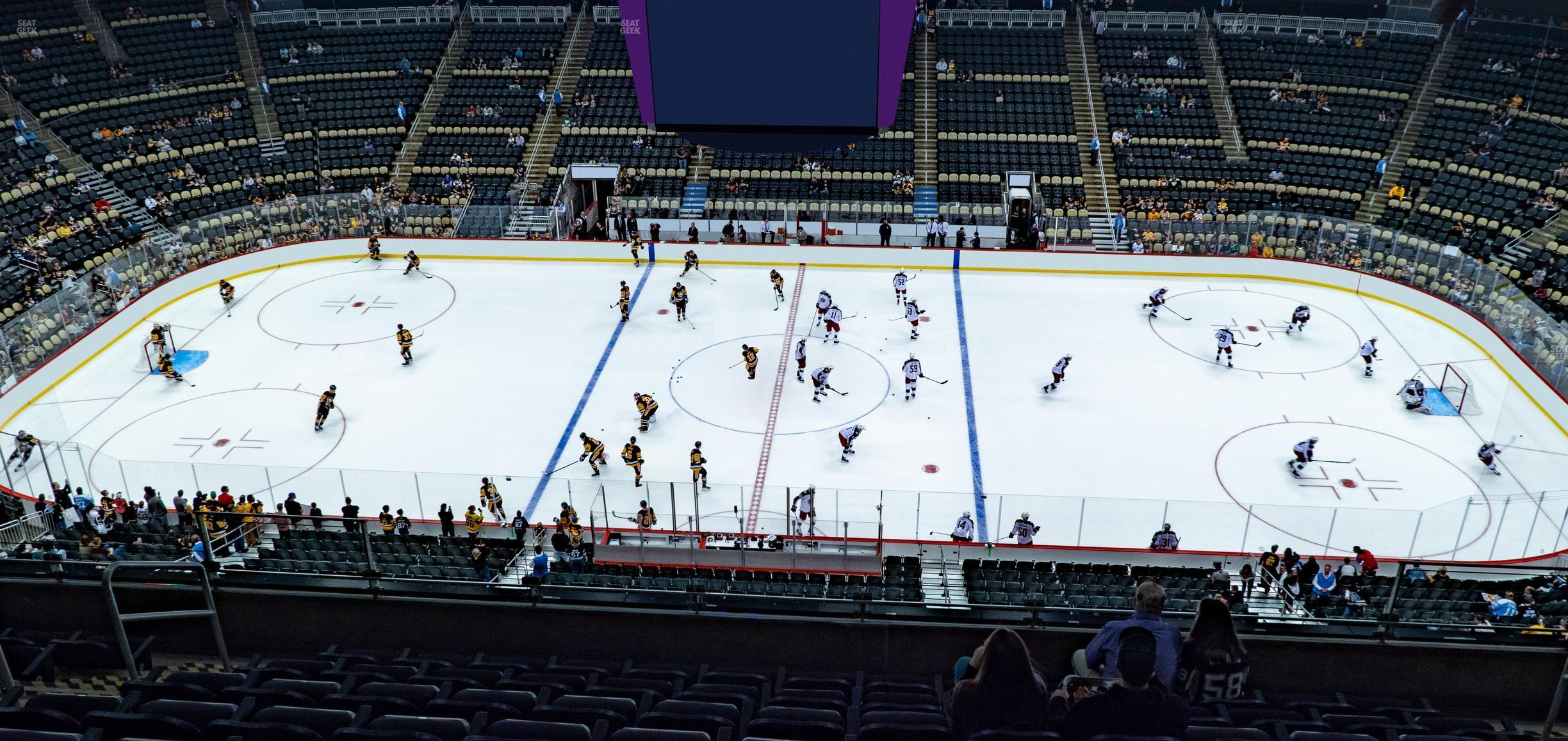 Seating view for PPG Paints Arena Section 219