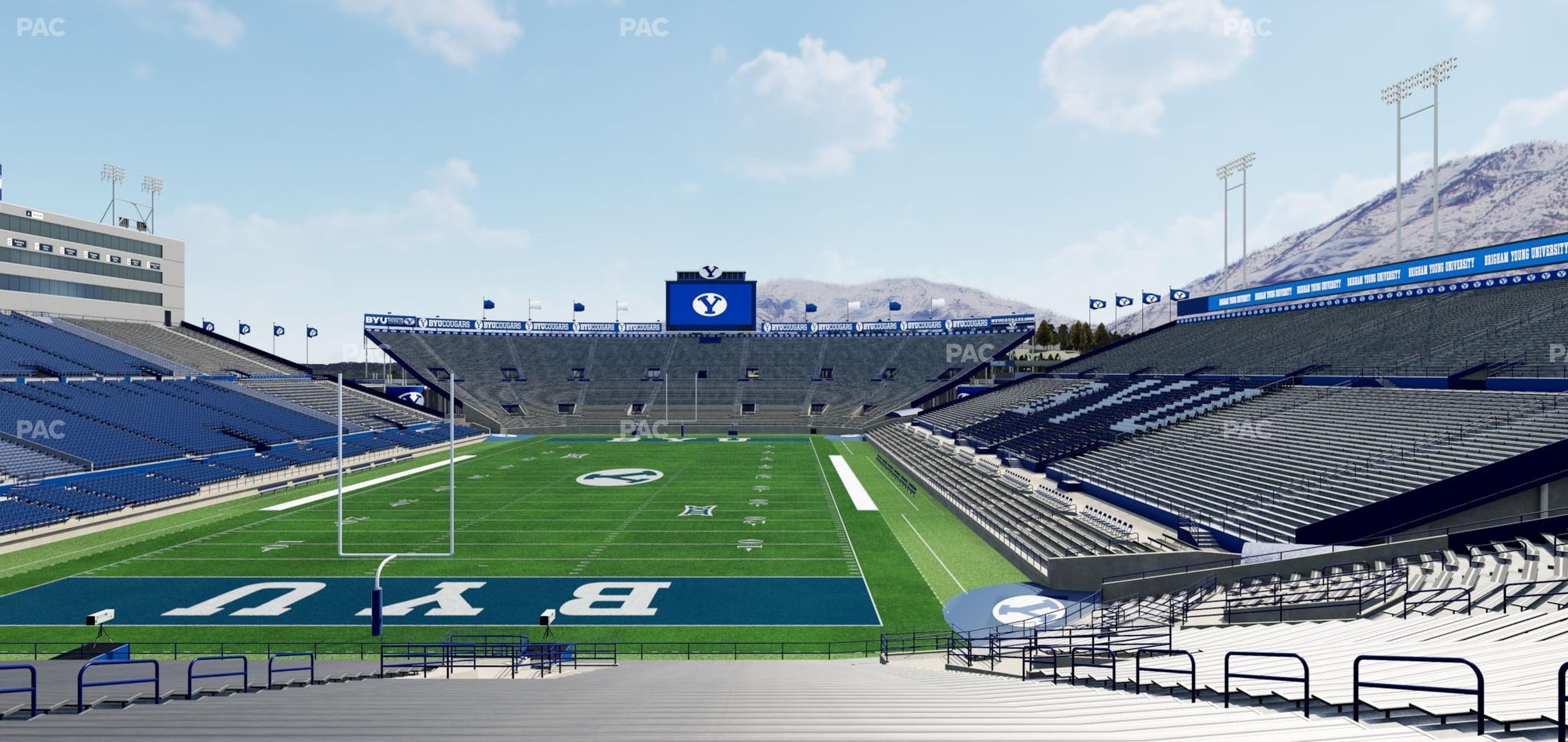 Seating view for LaVell Edwards Stadium Section 144