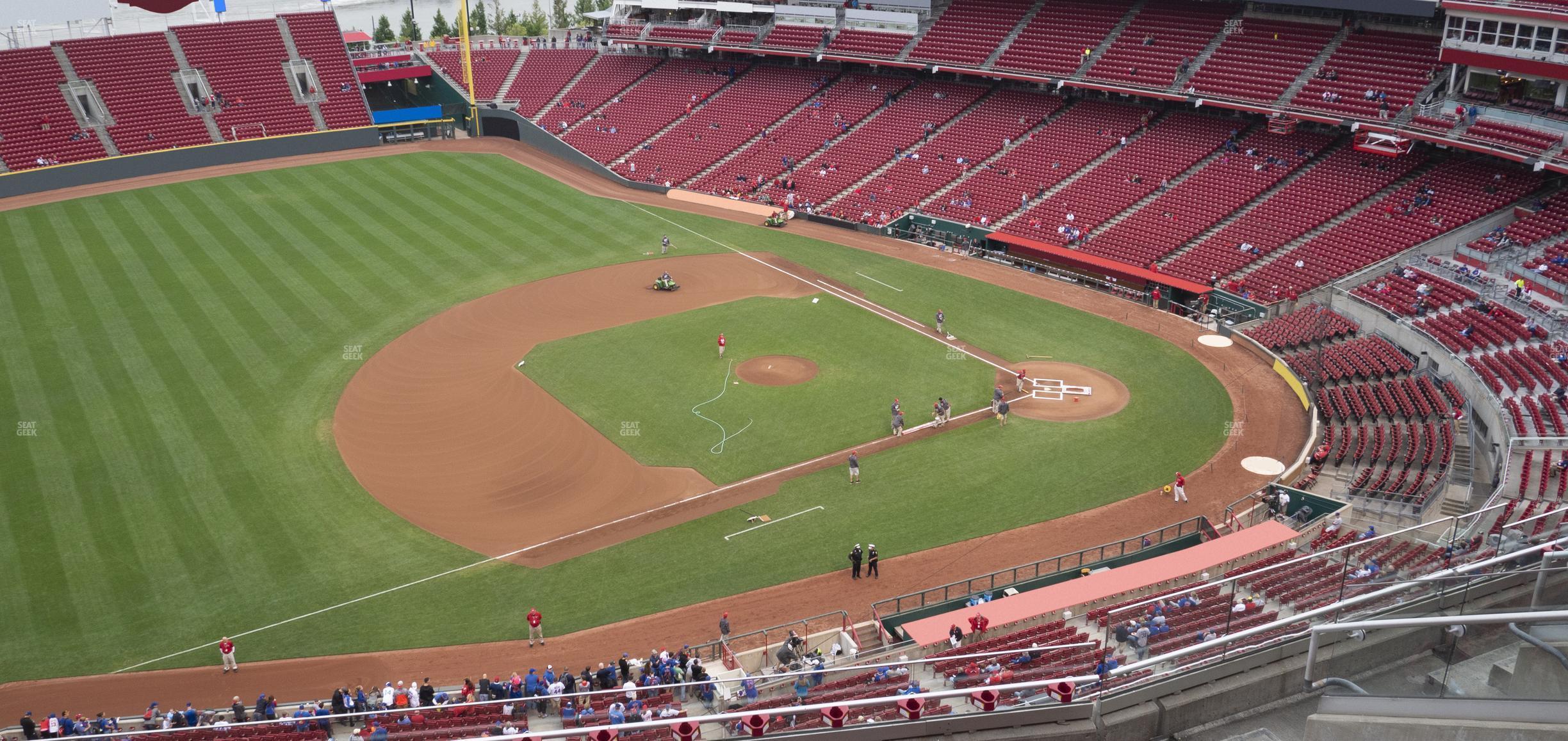 Seating view for Great American Ball Park Section 515