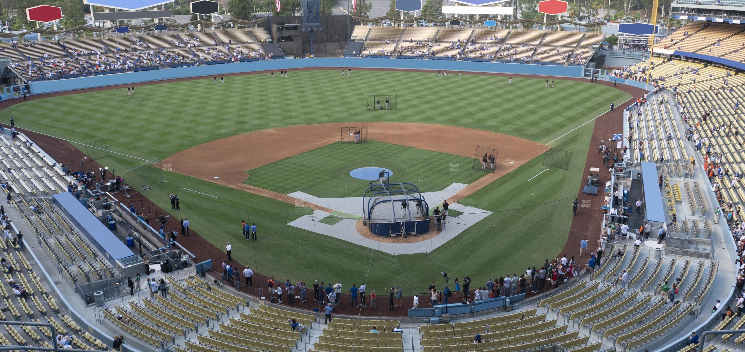 Seating view for Dodger Stadium Section 3 Rs