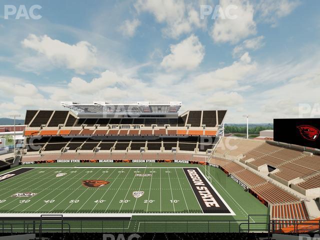 Seating view for Reser Stadium Section 330