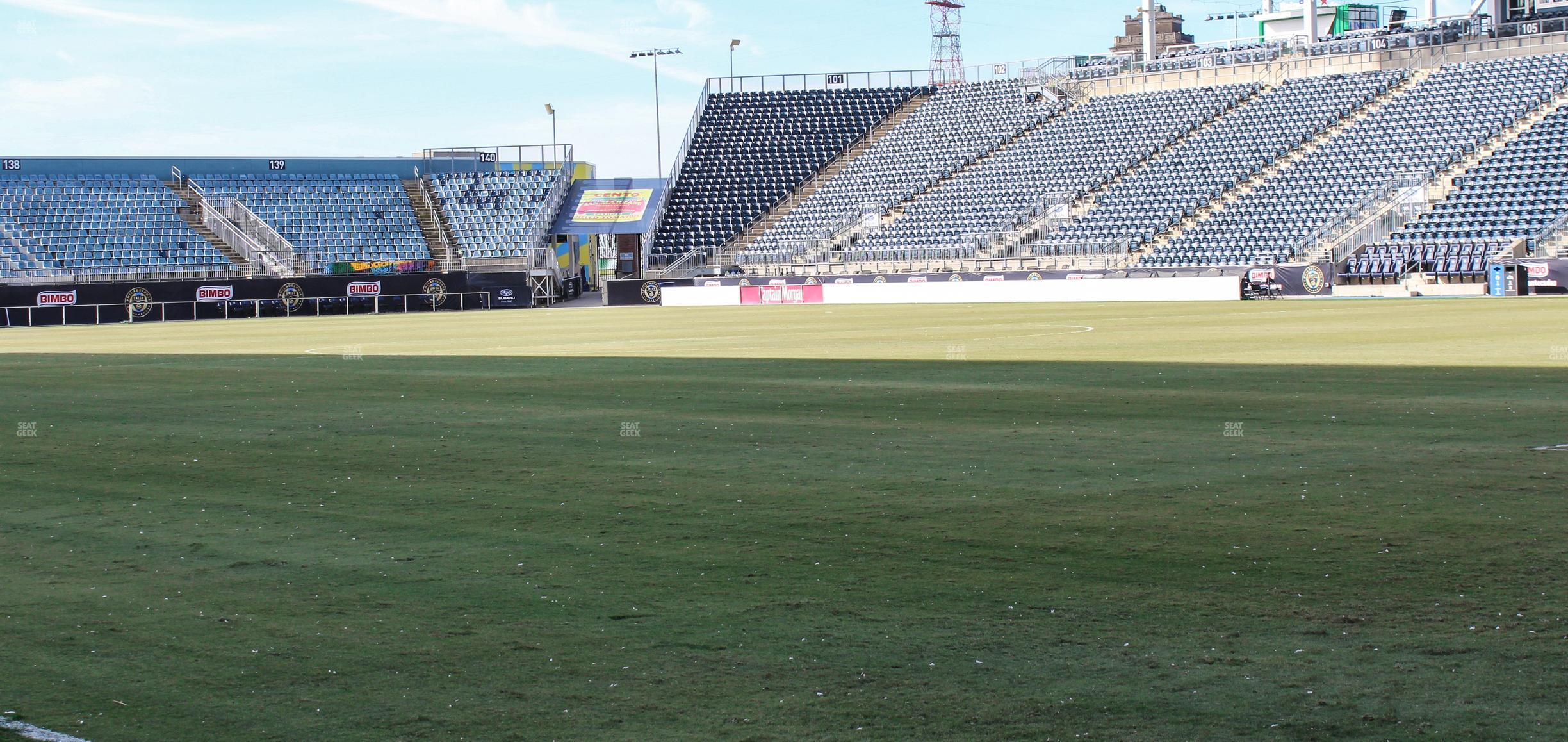 Seating view for Subaru Park Section Field 22