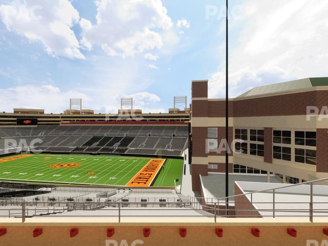 Seating view for Boone Pickens Stadium Section Club 501