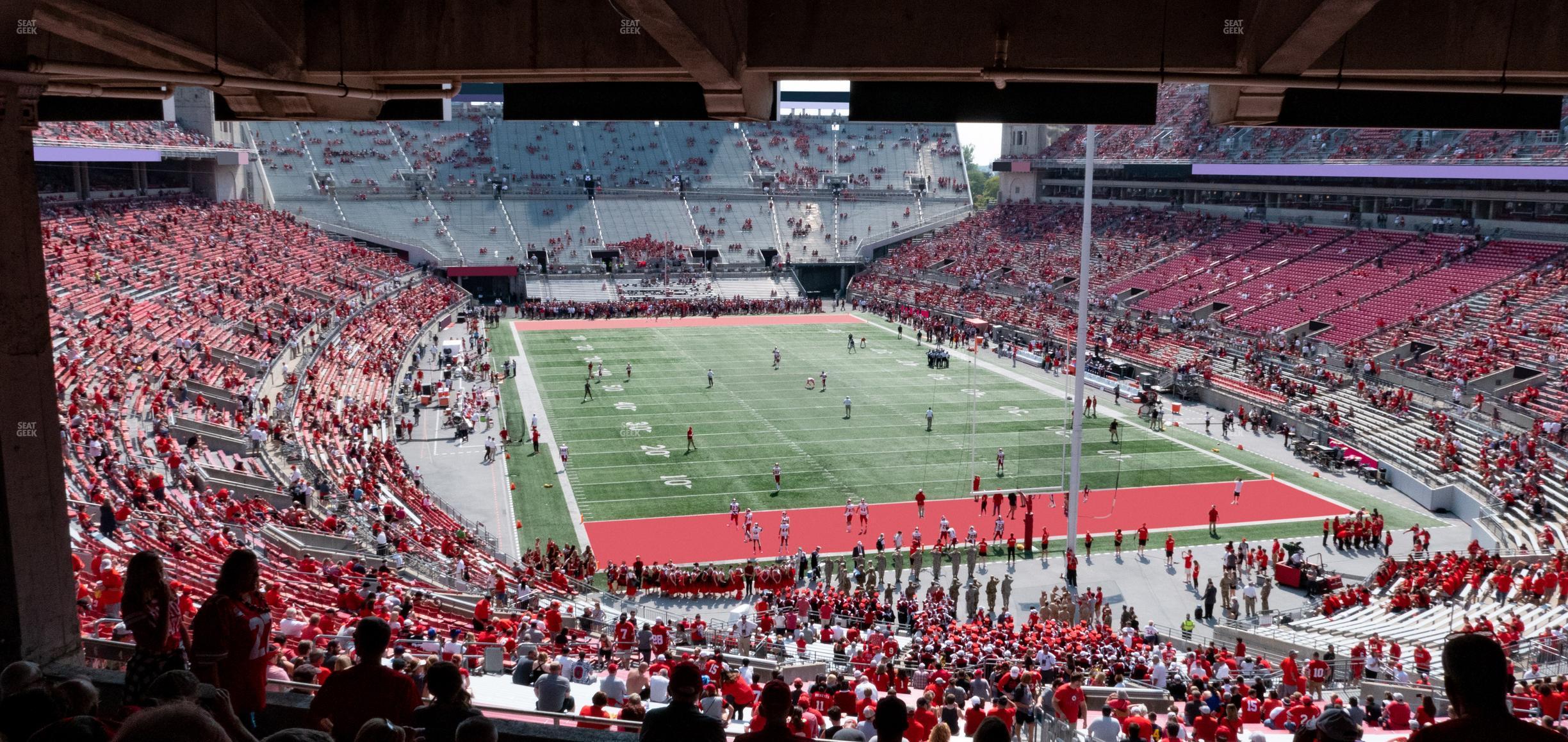 Seating view for Ohio Stadium Section 4 B