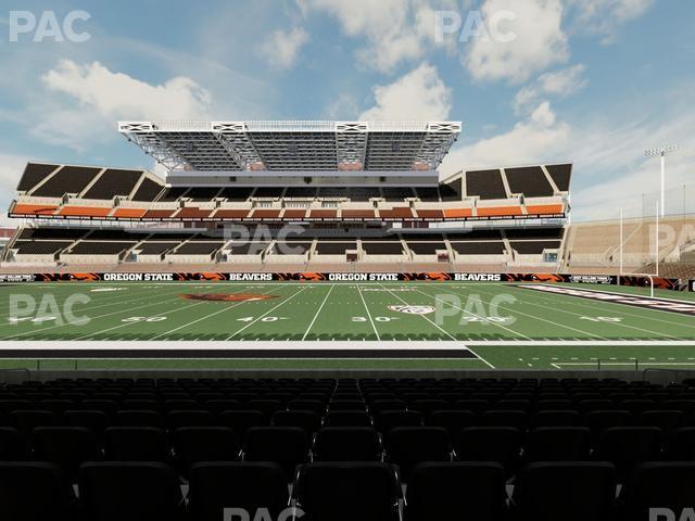 Seating view for Reser Stadium Section 130