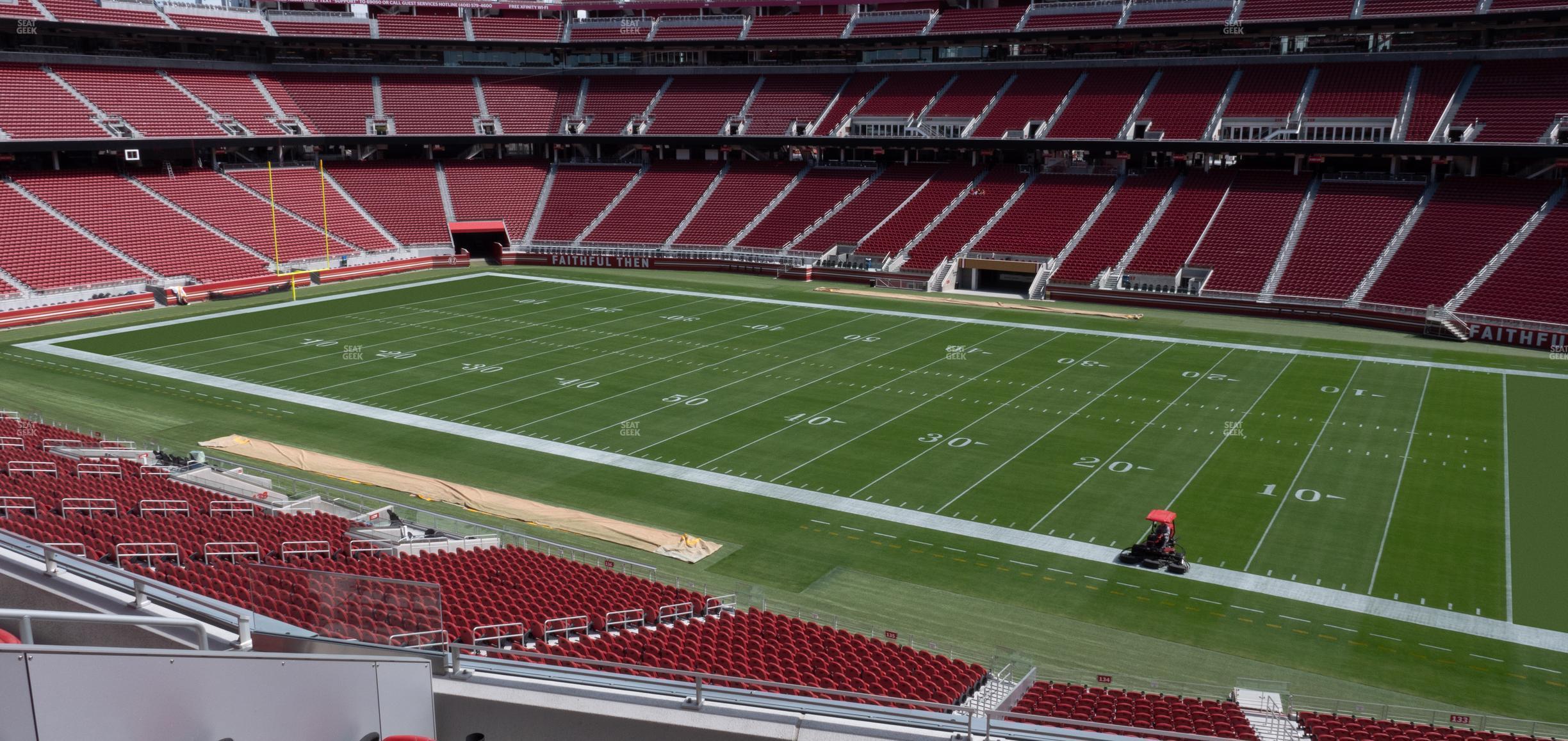 Seating view for Levi's Stadium Section P 235