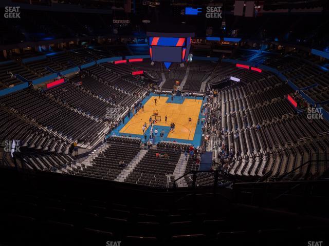 Seating view for Paycom Center Section 330