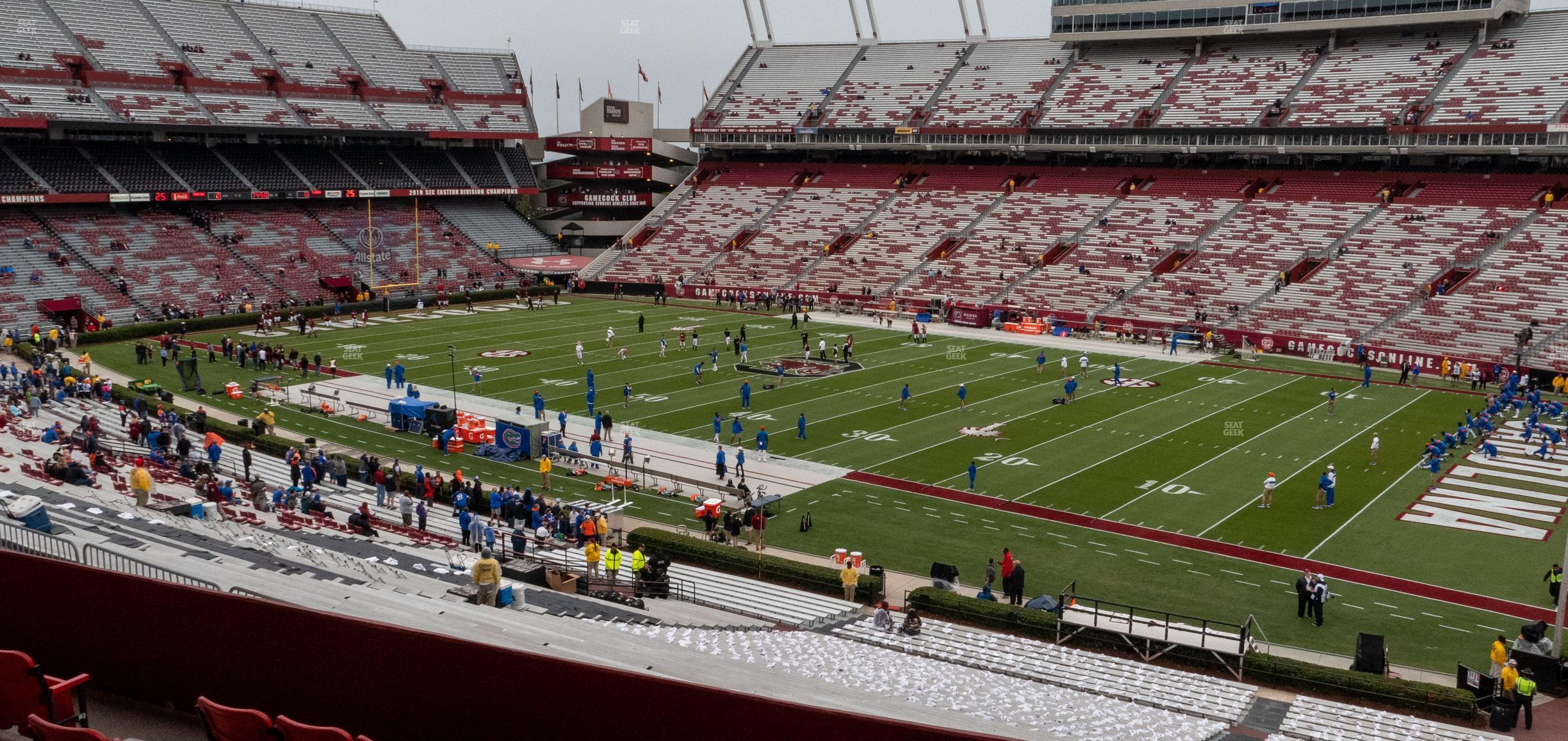 Seating view for Williams Brice Stadium Section 411