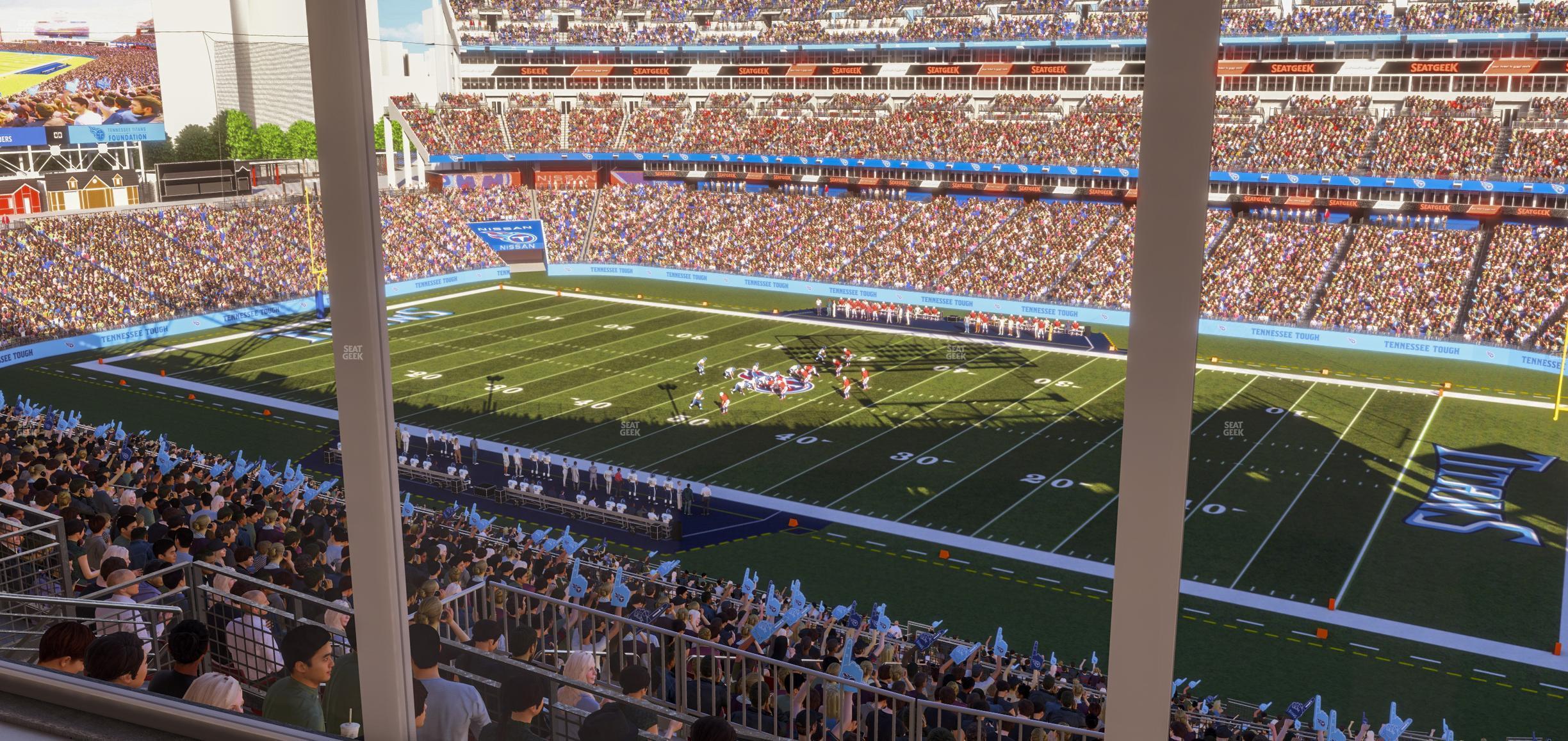 Seating view for Nissan Stadium Section Suite 559 W