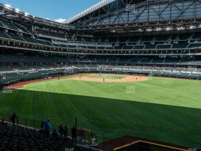 Seating view for Globe Life Field Section 132