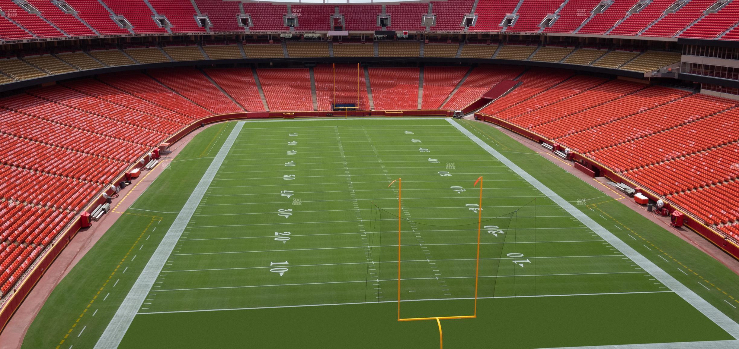 Seating view for GEHA Field at Arrowhead Stadium Section 336