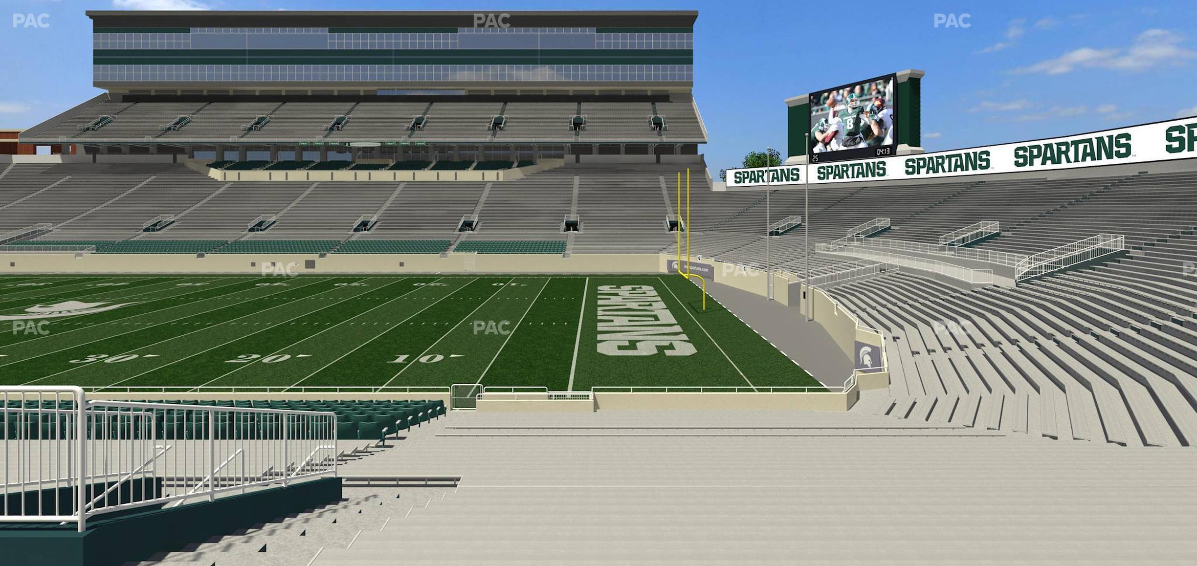 Seating view for Spartan Stadium (Michigan) Section 6