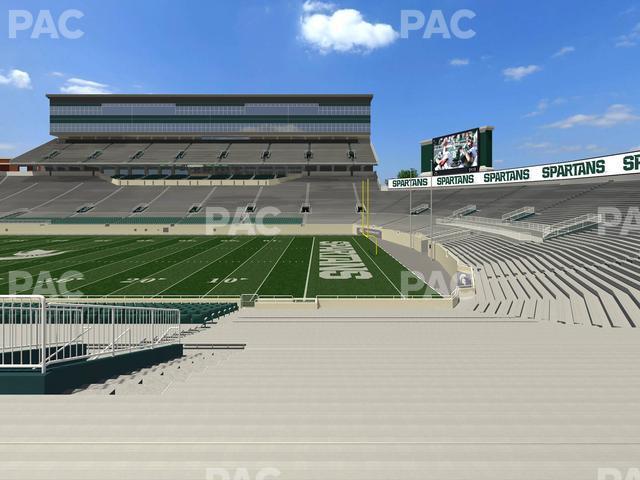 Seating view for Spartan Stadium (Michigan) Section 6