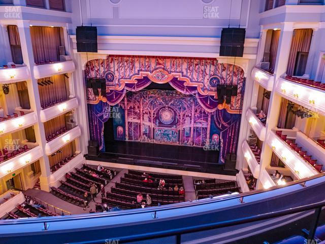 Seating view for Bass Performance Hall Section Lower Piano Box Right