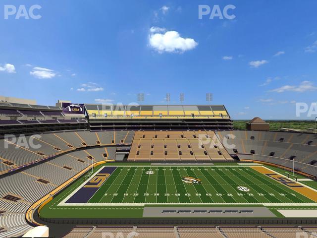 Seating view for Tiger Stadium Section 537