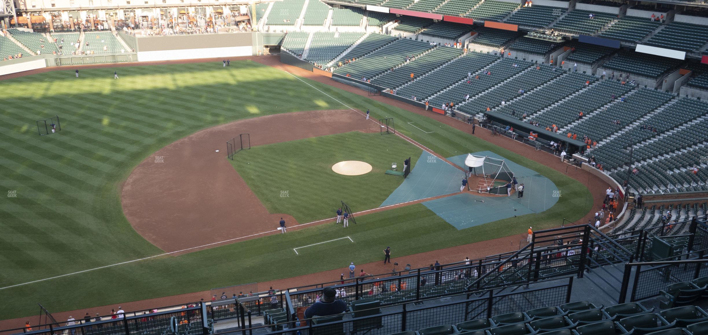 Seating view for Oriole Park at Camden Yards Section 354