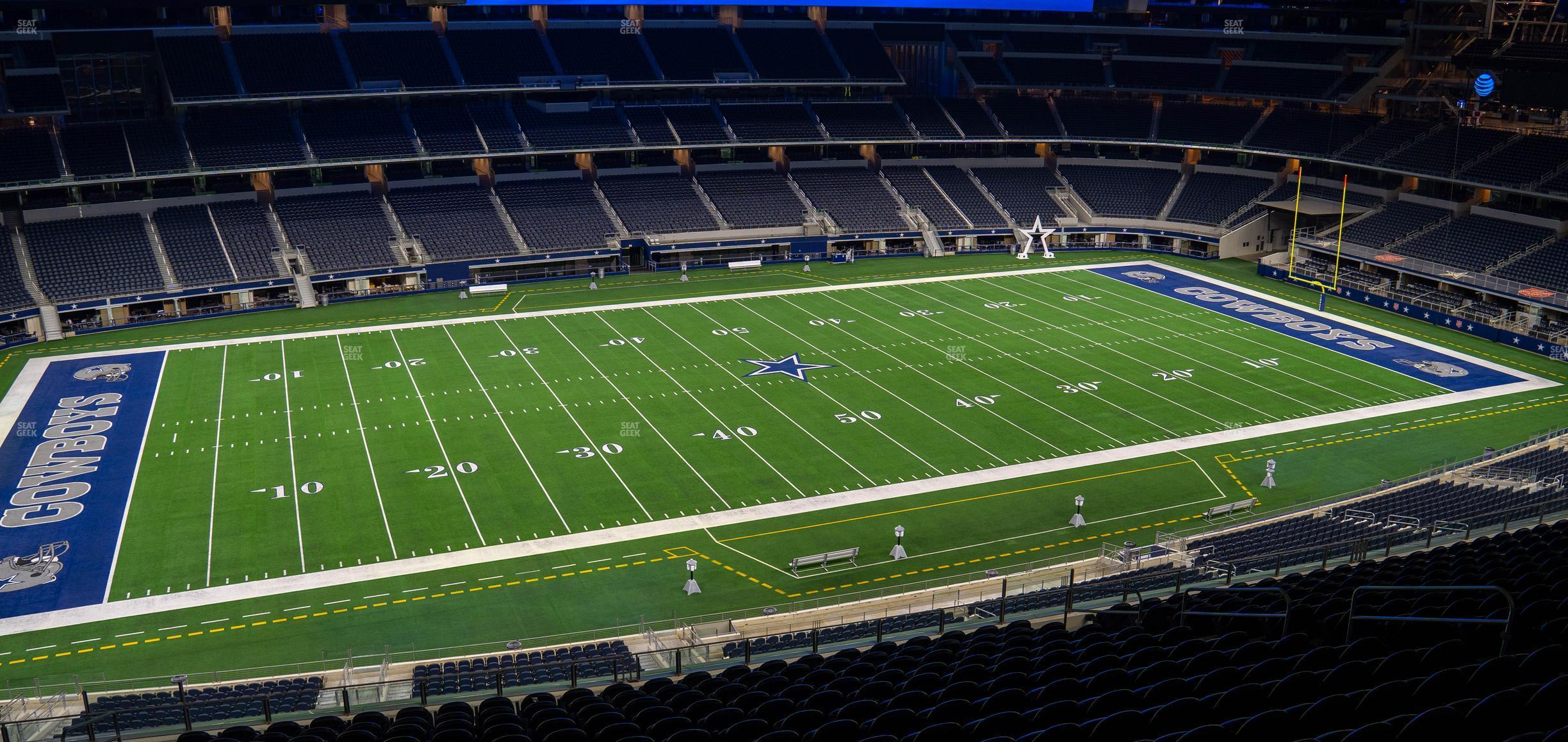 Seating view for AT&T Stadium Section Silver Suite 450