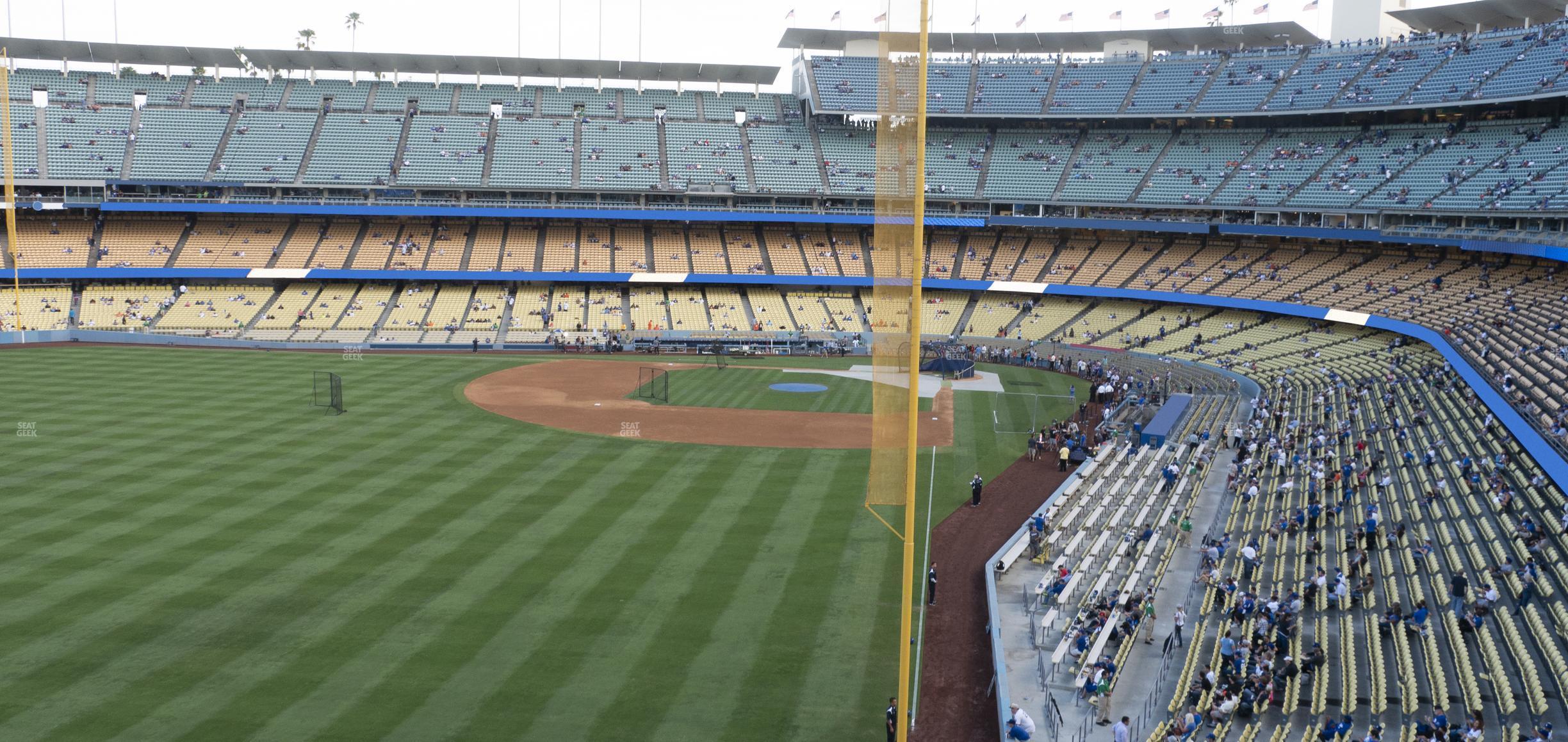 Seating view for Dodger Stadium Section 261 Cl