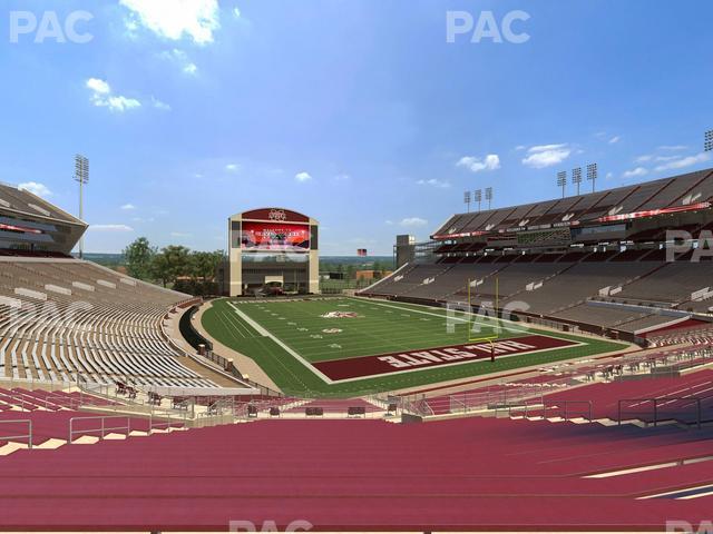 Seating view for Davis Wade Stadium Section State Level Suite 14