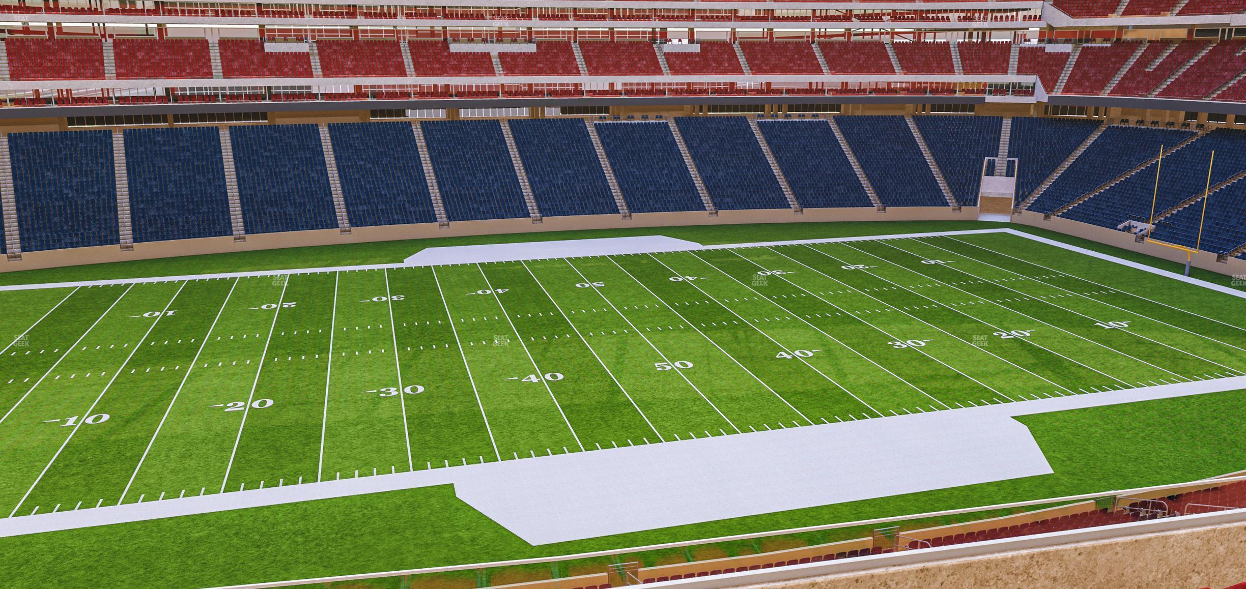 Seating view for NRG Stadium Section 311