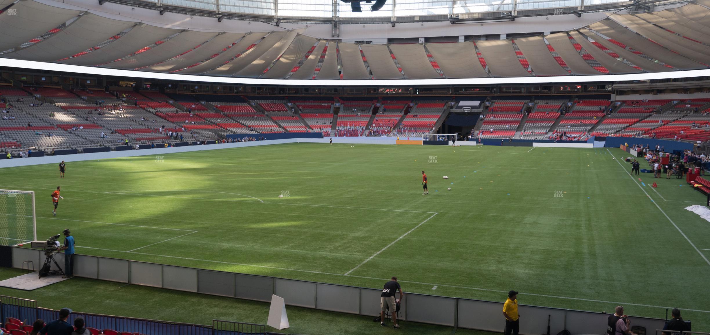 Seating view for BC Place Stadium Section 224