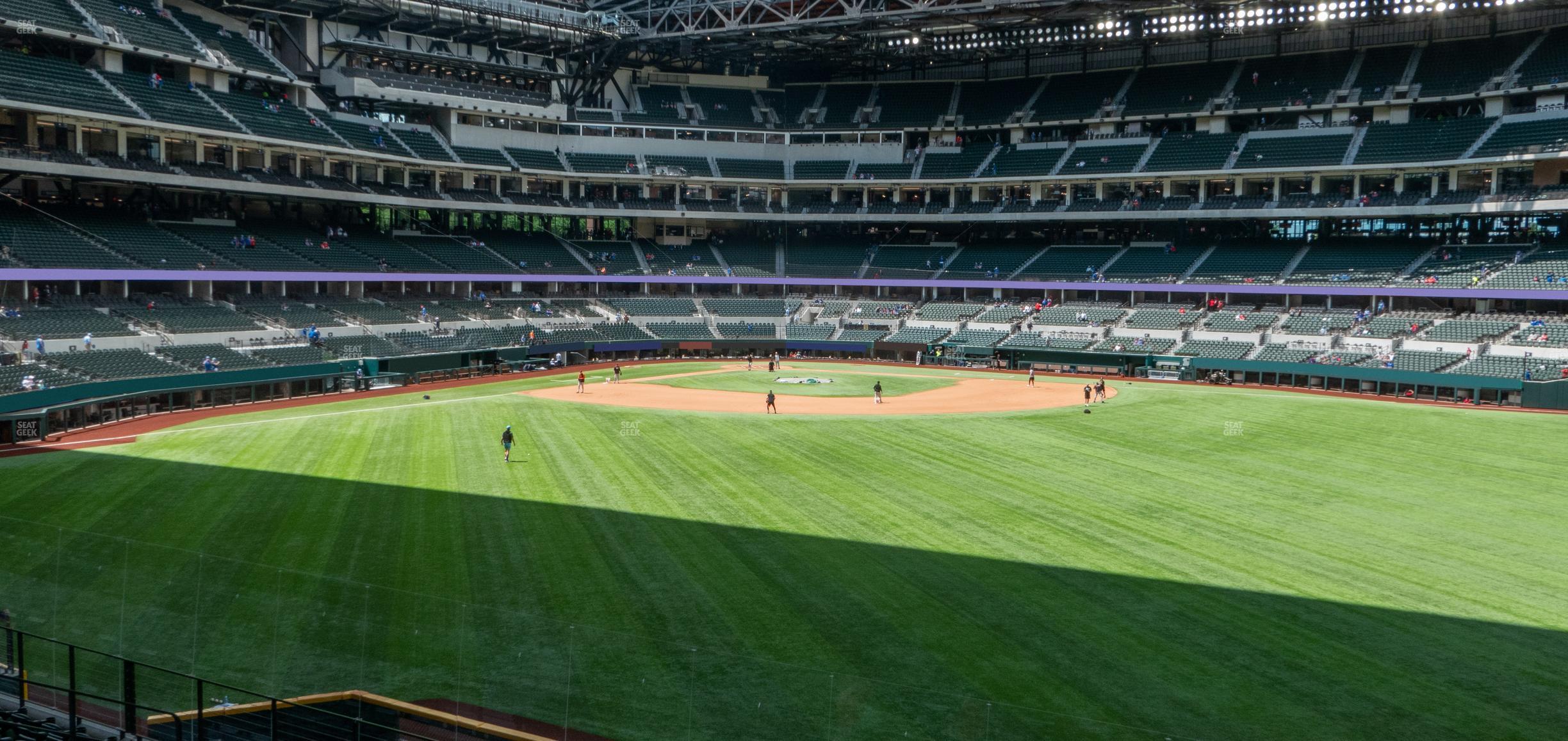 Seating view for Globe Life Field Section 133