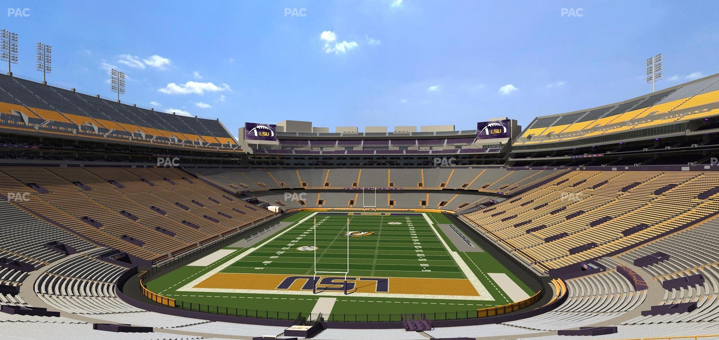 Seating view for Tiger Stadium Section 232