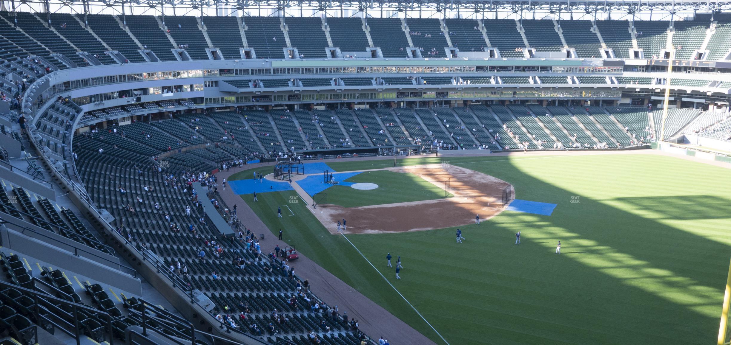 Seating view for Guaranteed Rate Field Section 509