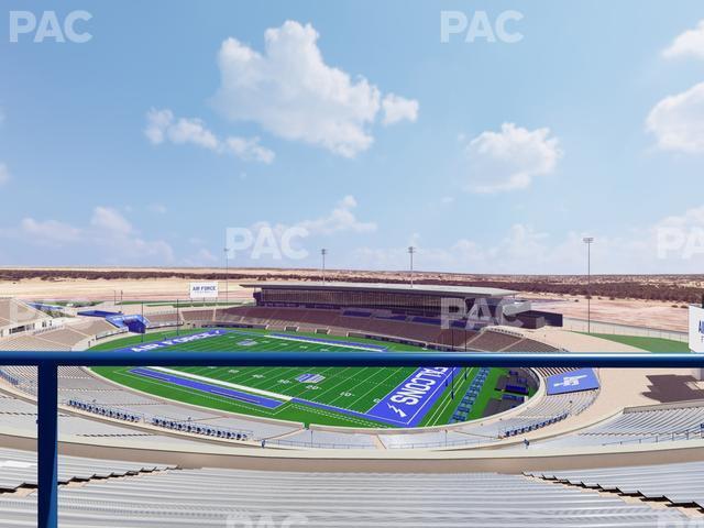 Seating view for Falcon Stadium Section U 2