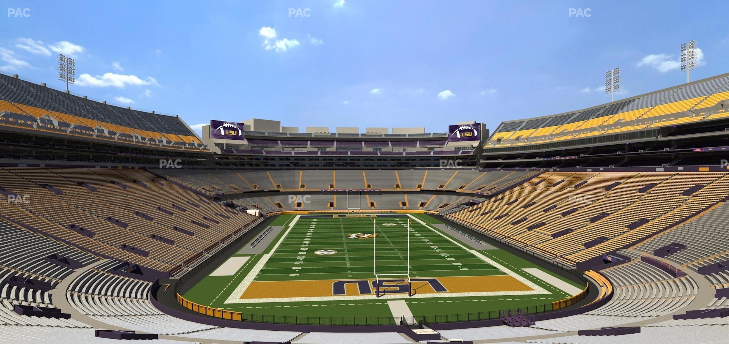 Seating view for Tiger Stadium Section 234