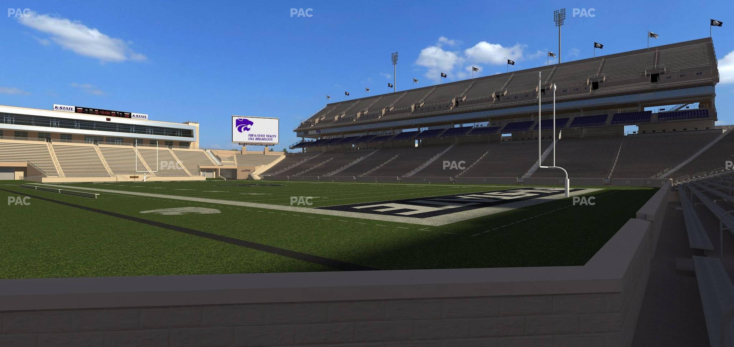 Seating view for Bill Snyder Family Stadium Section 10