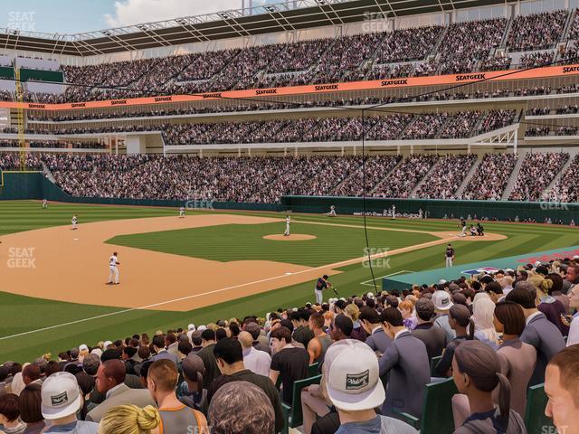 Seating view for Progressive Field Section 169