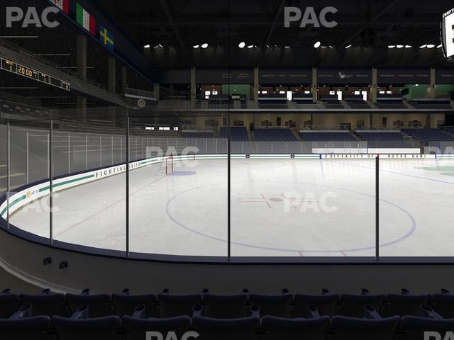 Seating view for Compton Family Ice Arena Section 7