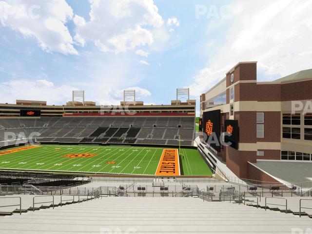 Seating view for Boone Pickens Stadium Section 202