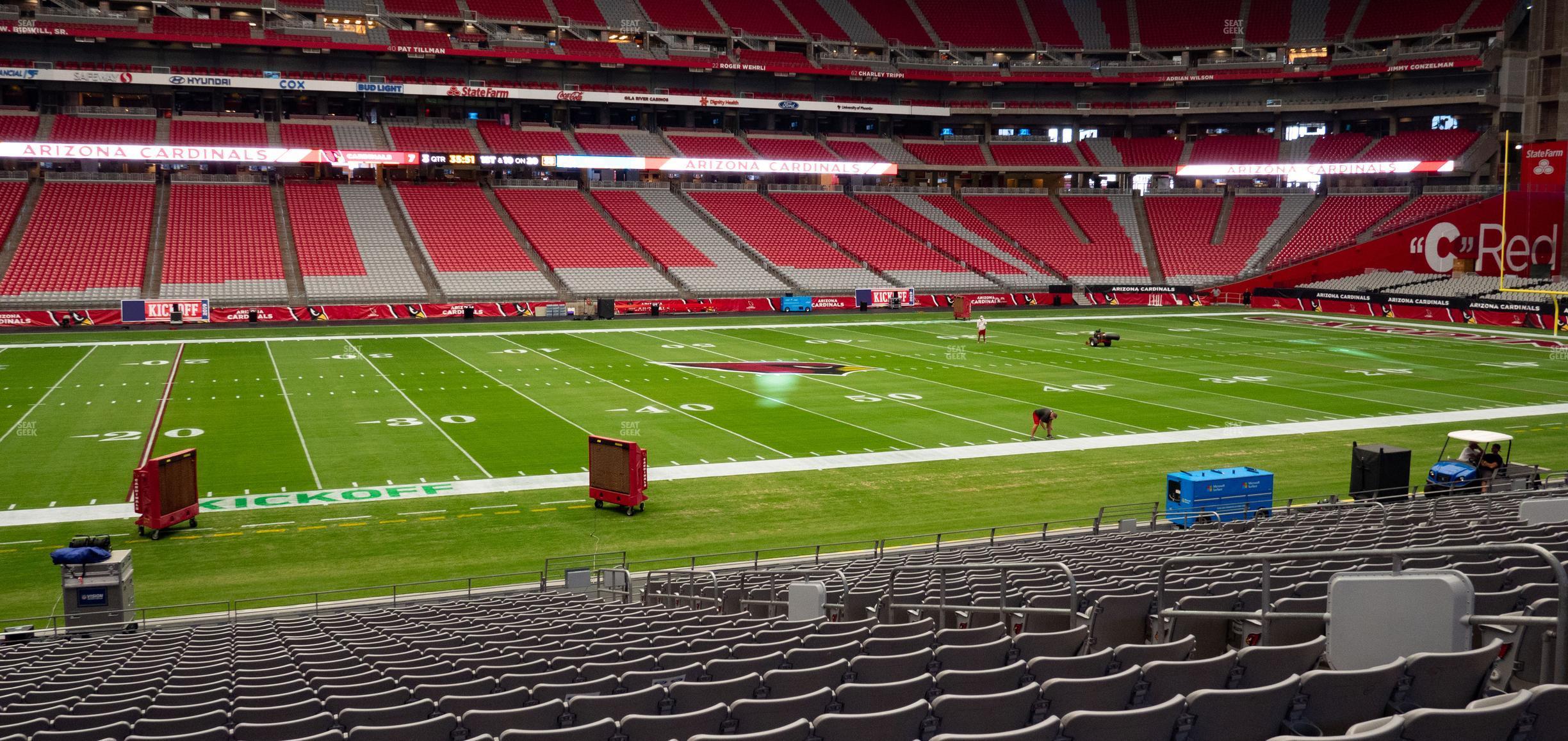 Seating view for State Farm Stadium Section 111