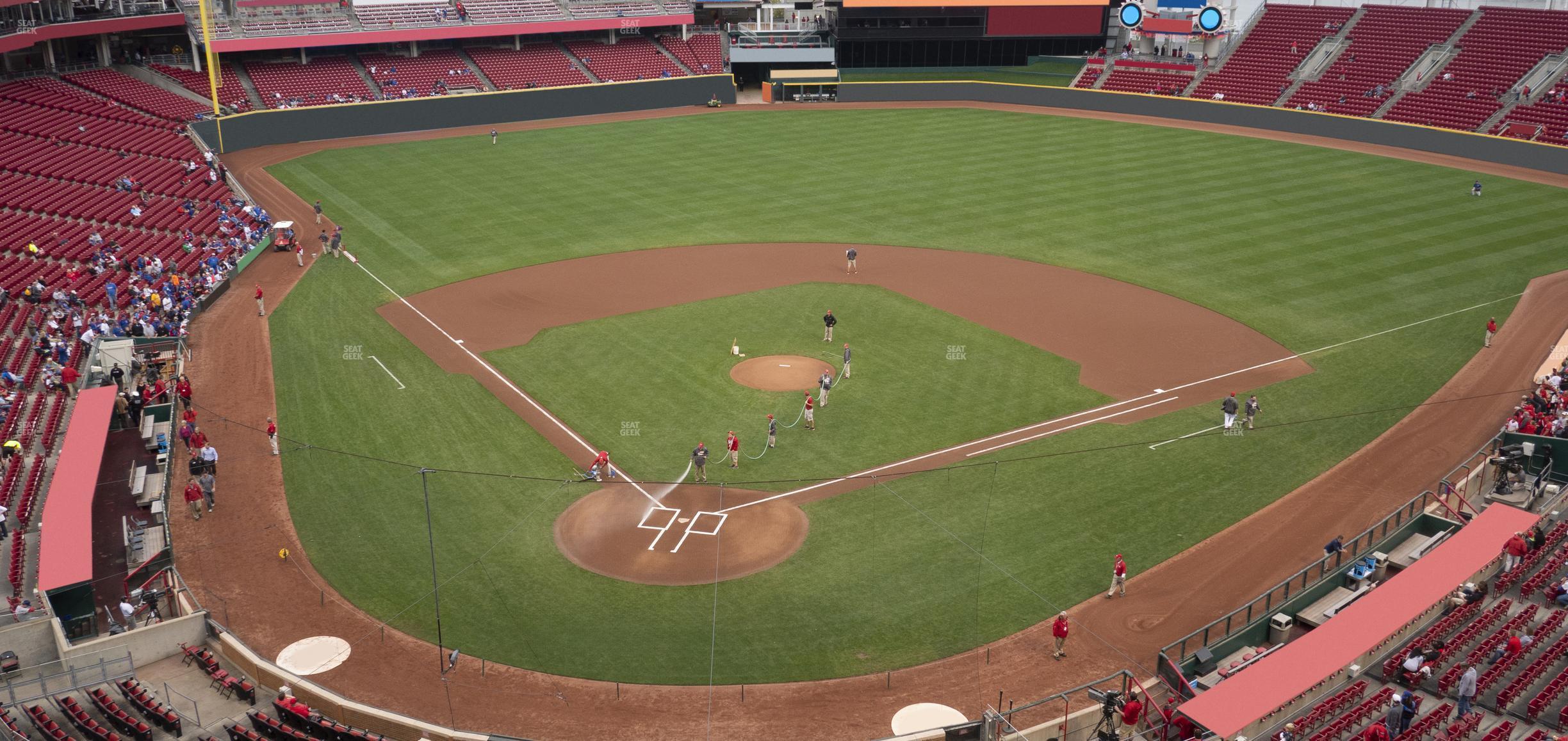 Seating view for Great American Ball Park Section 425