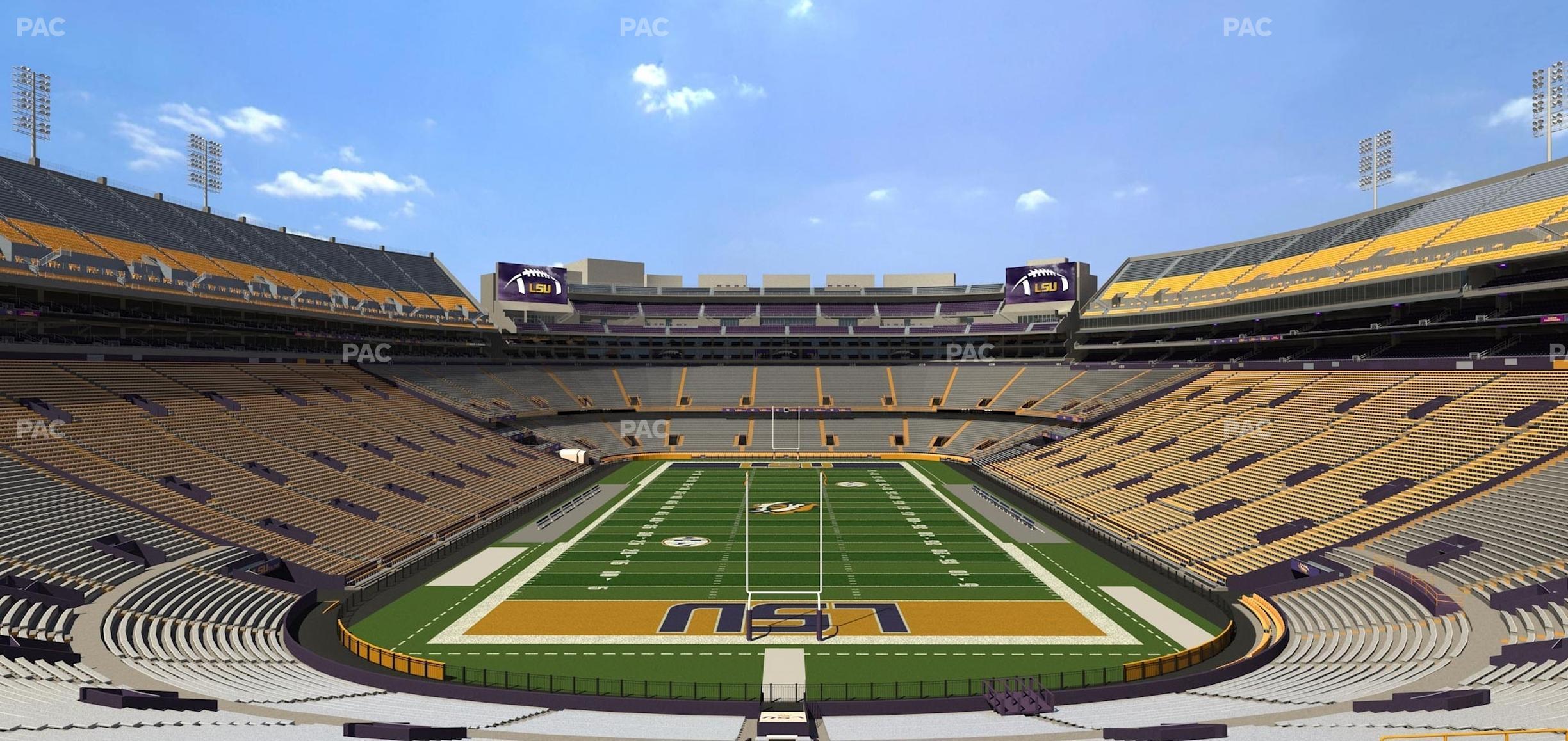 Seating view for Tiger Stadium Section 233