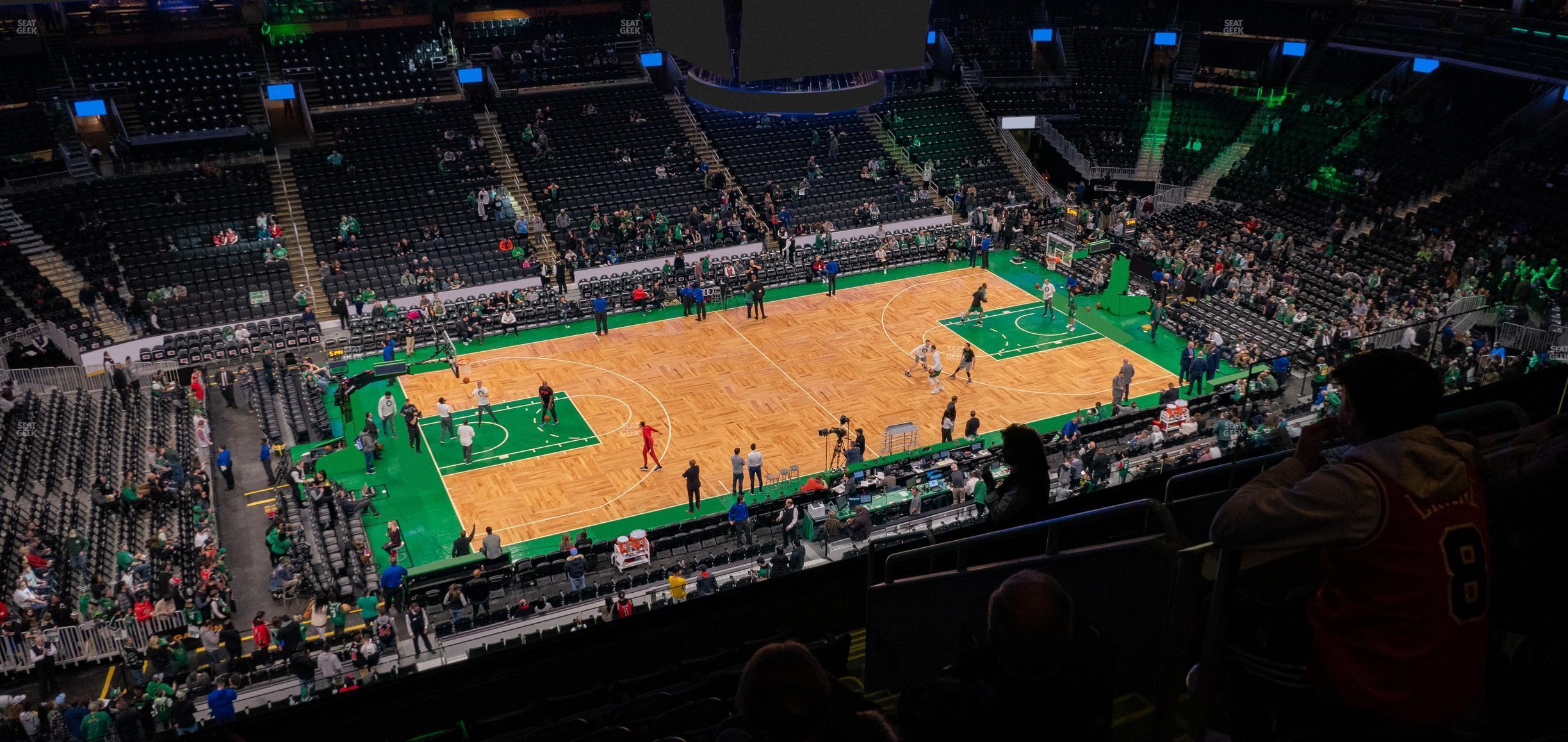 Seating view for TD Garden Section Balcony 303